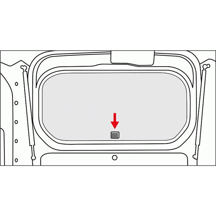 N-VAN/JJ1/JJ2：純正 アドバンスドルームミラー（エンジンスイッチ連動／本体+アタッチメント） | ホンダ | 04