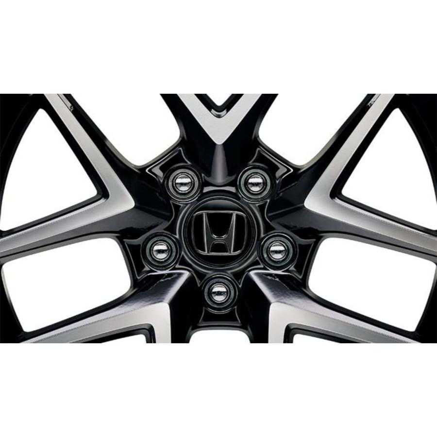 【新品未使用】HONDA オデッセイODYSSEY RC5  エンブレム・ホイールキャップ オデッセイ RC5：純正 アルミホイールセンターキャップ（ブラックH