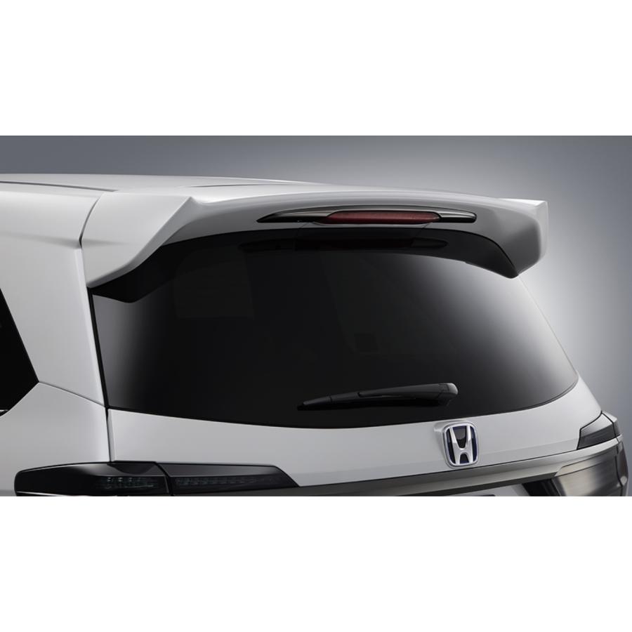 オデッセイ RC5：純正 テールゲートスポイラー ブラッククローム