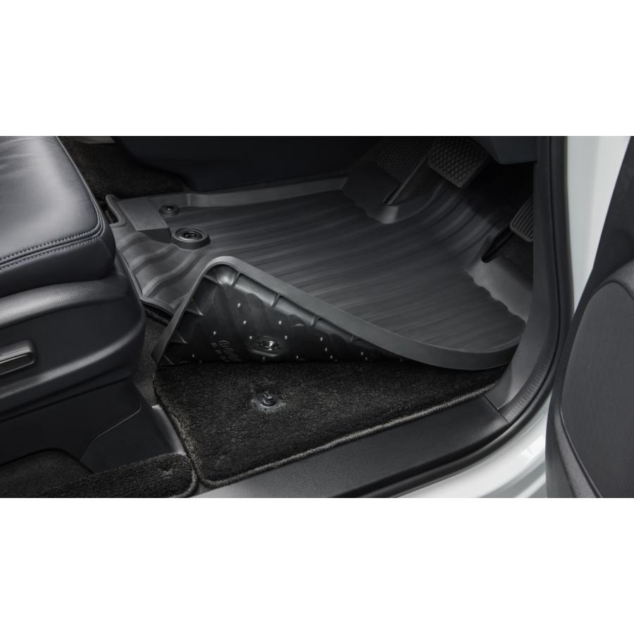 オデッセイ RC5：純正 ラバーマット 縁高タイプ 1台分(フロント/2列目