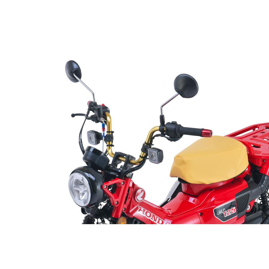 スウェッジラインプロ フロントホースキット ホンダ CT125・ハンターカブ 20 ステンレス/ステンレスブラック_5
