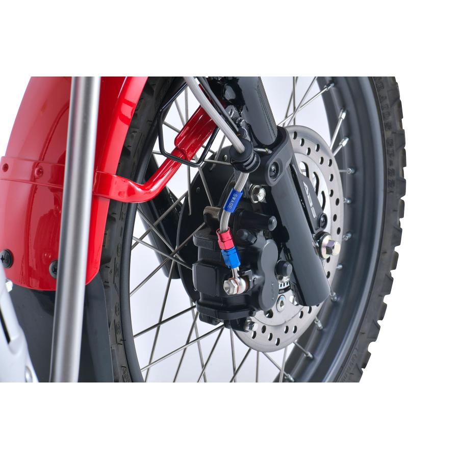 スウェッジラインプロ フロントホースキット ホンダ CT125・ハンターカブ 20 ステンレス/ステンレスブラック_6
