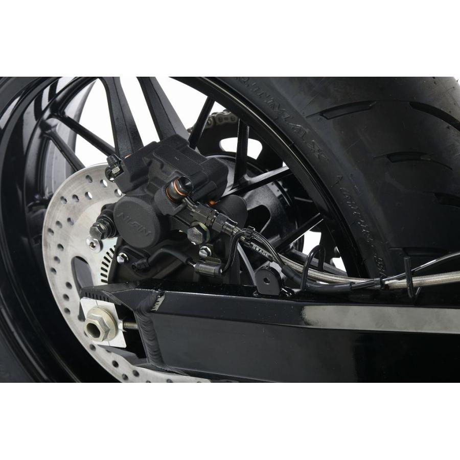 Z900RS(18-20年用)リア側ブレーキホース スウェッジラインプロ リアホースキット アルミ KAWASAKI Z900RS