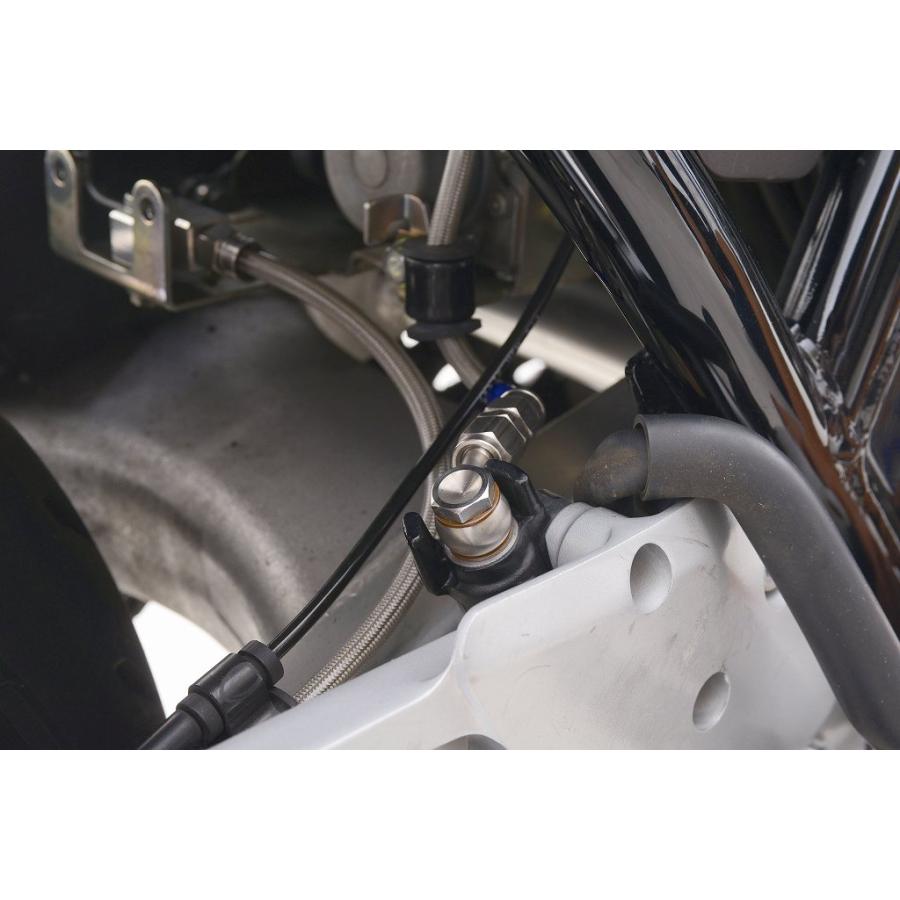 CB400SF ABS 14-17 スウェッジラインプロ　リアブレーキホース スウェッジラインプロ リアホースキット アルミ ホンダ CB400SF ABS 14
