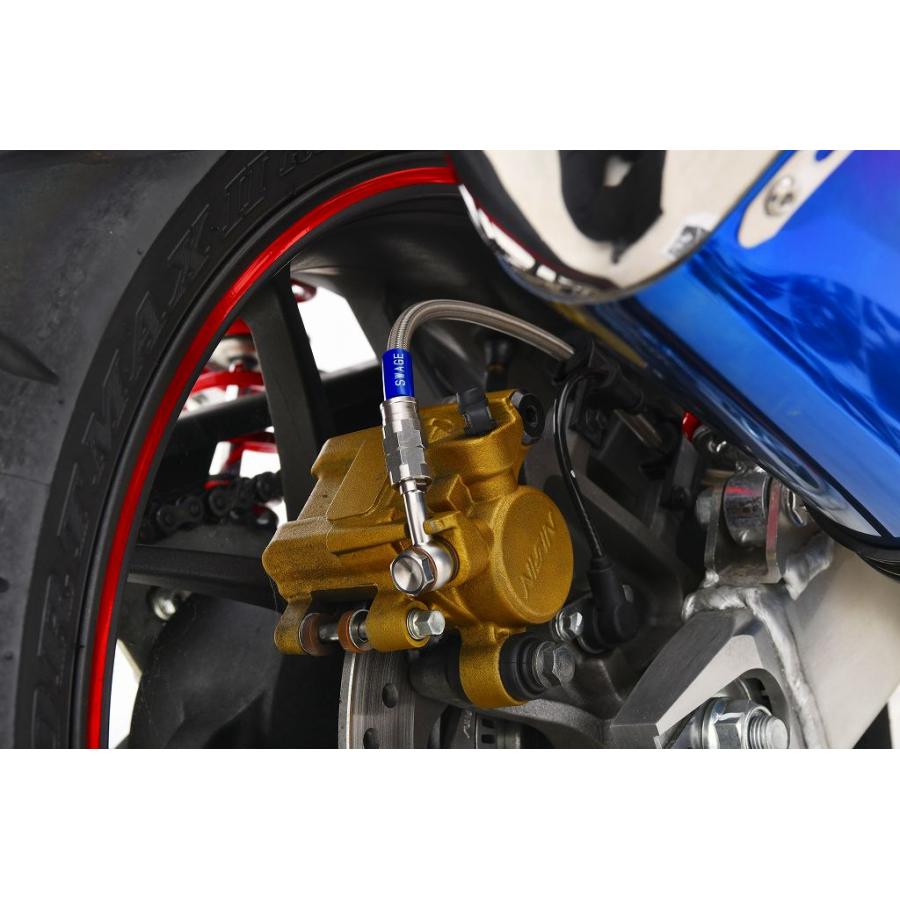 CB400SF ABS 14-17 スウェッジラインプロ　リアブレーキホース スウェッジラインプロ リアホースキット HONDA CB400SF ABS 14-17