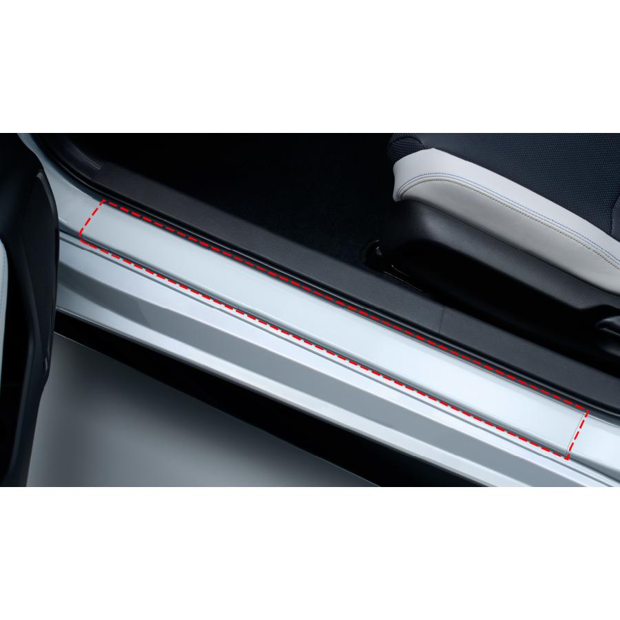 プレリュード PRELUDE：純正 サイドシルプロテクションフィルム クリア 左右セット | 