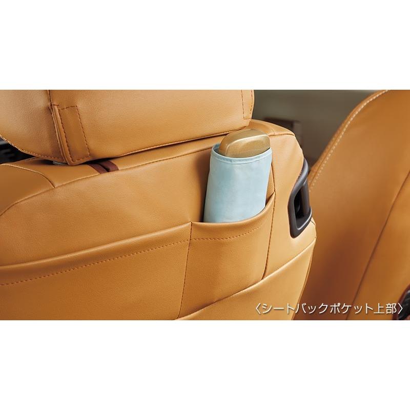 日産（NISSAN） ルークス ROOX B44/45/47/48A 前期：純正 革調シート全