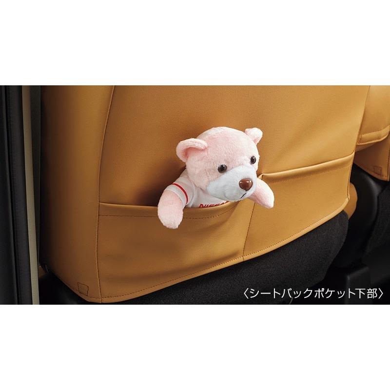 日産（NISSAN） ルークス ROOX B44/45/47/48A 前期：純正 革調シート全