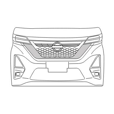 日産（NISSAN） ルークス/ROOX B44/45/47/48A 前期：純正 ブラック