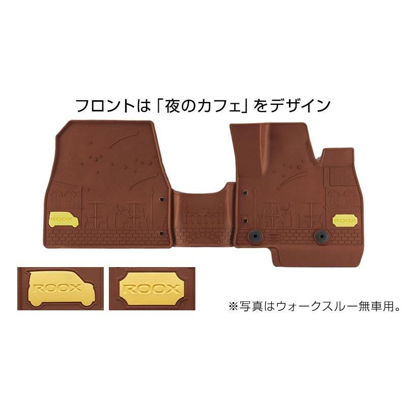 日産（NISSAN） ルークス/ROOX B44/45/47/48A 前期：純正 ラバーマット