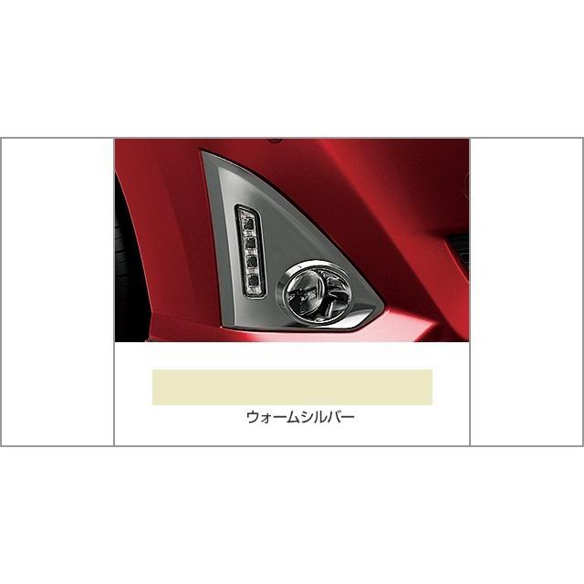 ルーミー/ROOMYM900A後期純正 フォグランプガーニッシュ(全メッキ)2p ルーミー/ROOMYM900A後期純正 フォグランプガーニッシュ(全