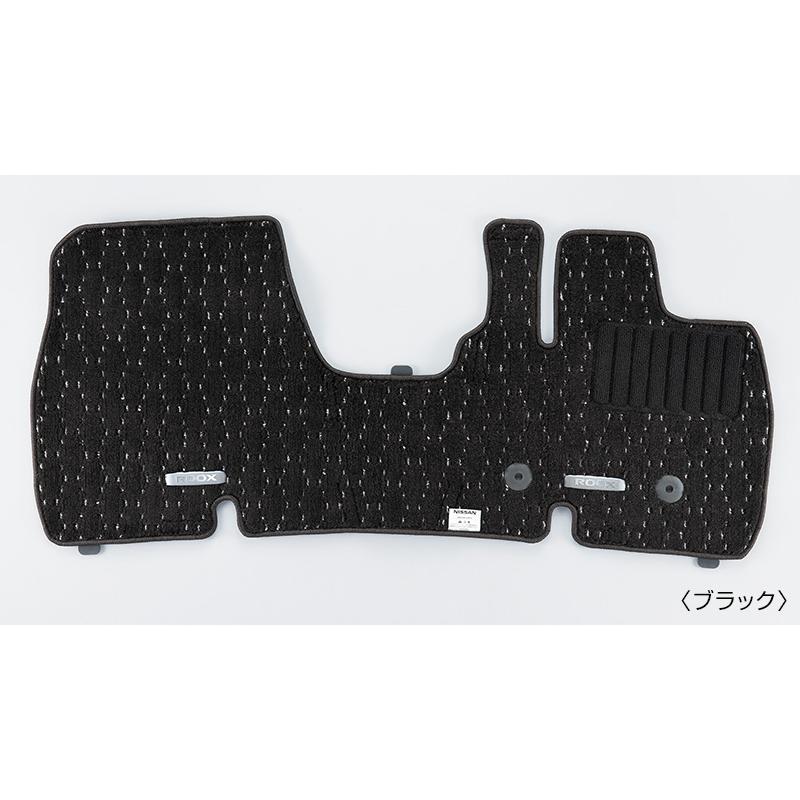 JSB ラグマット 日産 ルークス/ROOX B44/45/47/48A 後期：純正 ラバーマット(1台