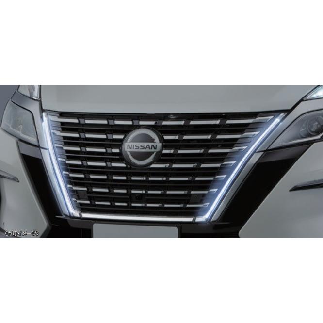 日産セレナc27グリルイルミネーション ニッサン セレナ【C27 HFC27 GFC27 GFNC27】 グリル