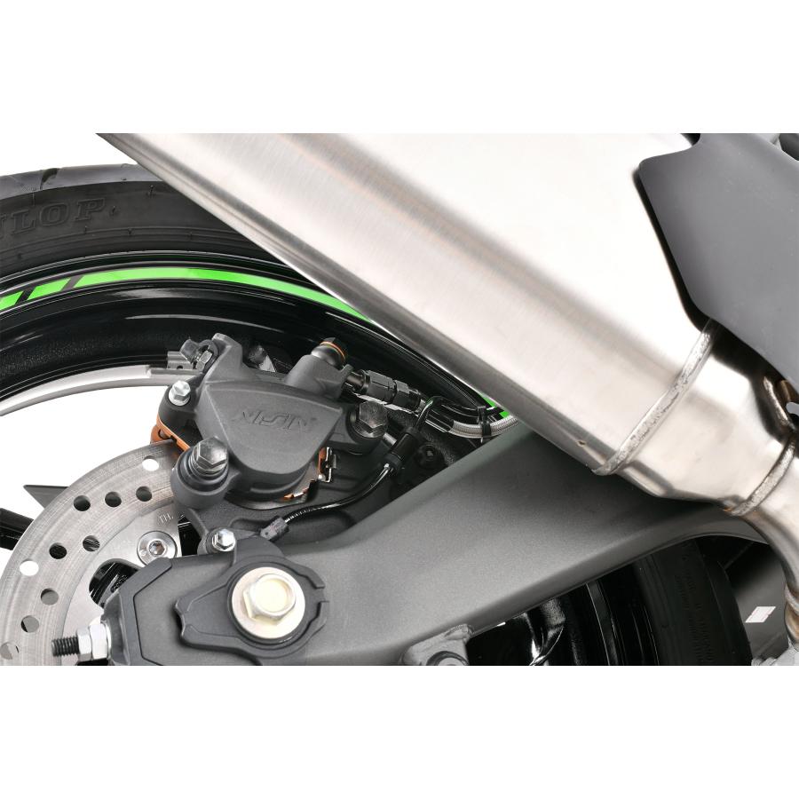スウェッジラインプロ リアホースキット レッド＆ブルー／ Ninja