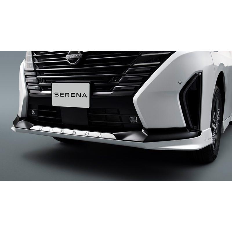 セレナ 日産純正 フロントプロテクター セレナ フロントプロテクター 日産純正部品 パーツ オプション