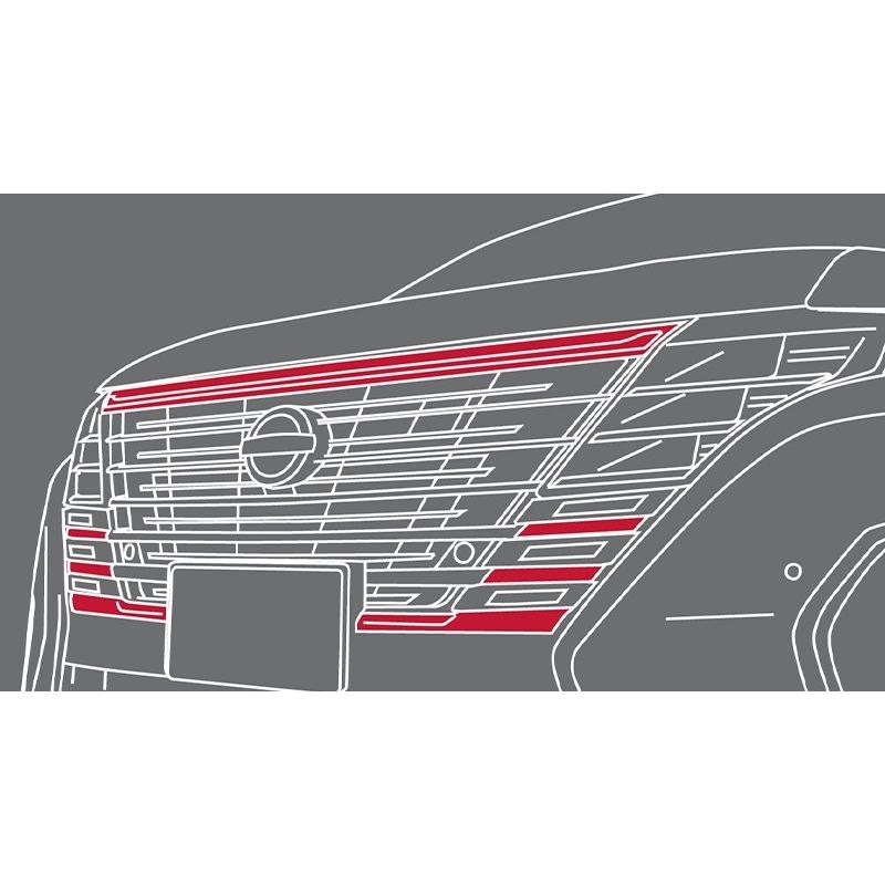 日産セレナ　ダークグリル 日産純正ダークグリルの取り付け実態（日産 セレナ・C28）by NAO