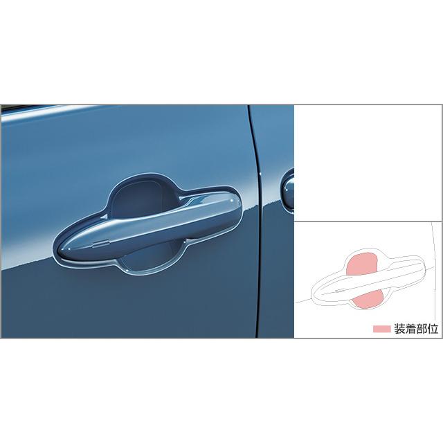 シエンタ(車) シエンタ 10系：純正 プロテクションフィルム（ドア