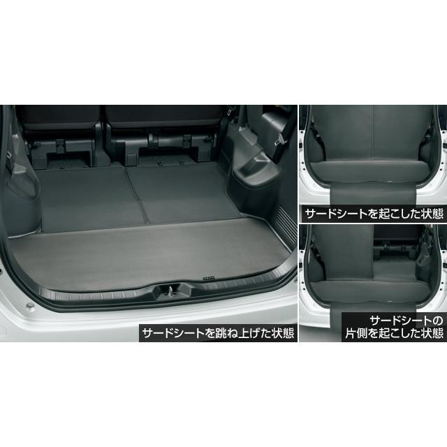 トヨタ　純正　ノア　80 マット トヨタ ノア 80系 後期：純正 フレキシブルラゲージマット