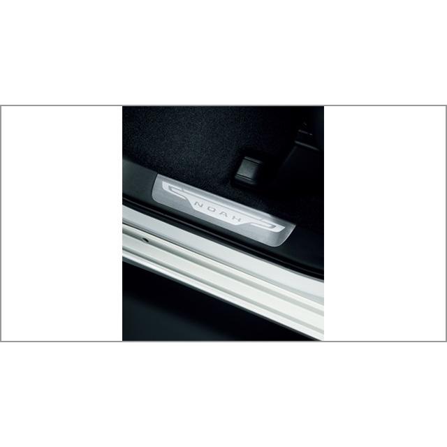 トヨタ（TOYOTA） ノア 80系 後期：純正 スカッフプレート（ステンレス