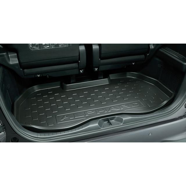 トヨタ（TOYOTA） アルファード 30系 前期：純正 ラゲージトレイ(樹脂