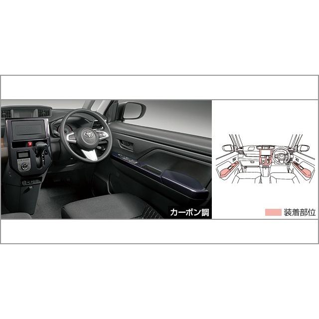 トヨタ（TOYOTA） ルーミー 900系 前期：純正 インテリアパネルセット
