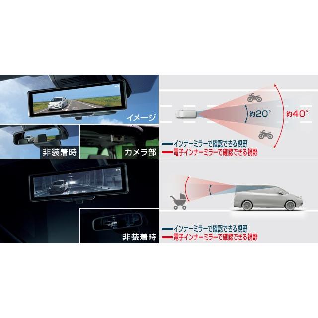 ヴォクシー80 後期　電子ミラー トヨタ（TOYOTA） ヴォクシー 80系 後期：純正 電子インナーミラー