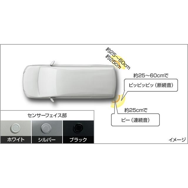 トヨタ ヴォクシー 80系 後期：純正 コーナーセンサー（リア左右 