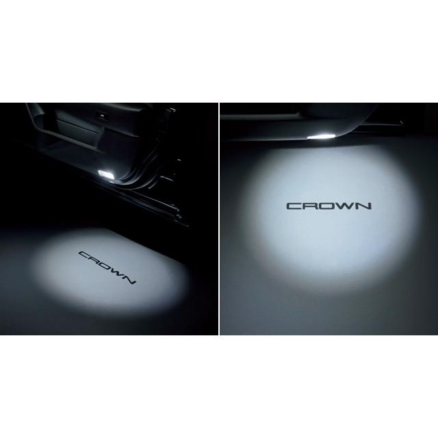 クラウン 220系：純正 プロジェクションカーテシイルミ(廃盤、残り在庫