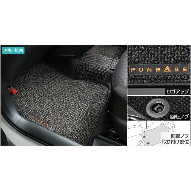 トヨタ（TOYOTA） シエンタ 170系 後期：純正 フロアマット/デラックス