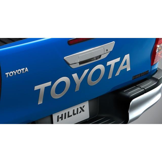 ハイラックス ハイラックストラック GUN125 前期：純正 TOYOTAデカール 