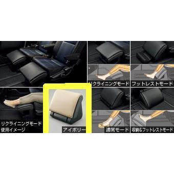 ノア 80系 前期：純正 オットマン２列目用 １個 アイボリー【廃盤