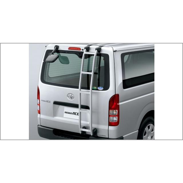 トヨタ純正　リヤラダー　ハイエース等　中古 トヨタ ハイエース 200系 5型：純正 リヤラダー(廃盤 残り在庫