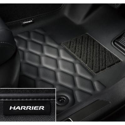 ハリアー/HARRIER MXUA80/85/AXUH80/85：純正 3Dレザー調フロアマット 