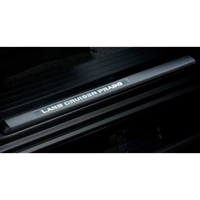 スカッフイルミネーション 150 ランドクルーザープラド トヨタ純正 中古】150プラド純正スカッフイルミネーション - メルカリ