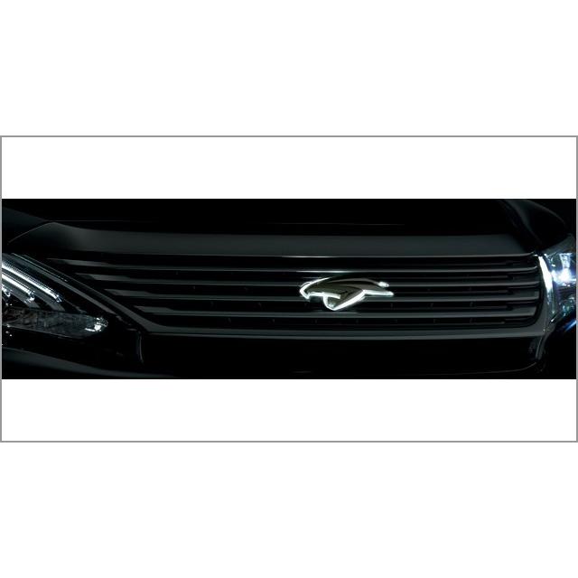 ☆セール TOYOTA ハリアー60前期 純正メッキグリル【LED