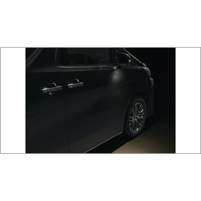 ヴェルファイア 30系　後期：純正 ウェルカムライト（運転席・助手席）（設定２）(廃盤 残り在庫わずか)