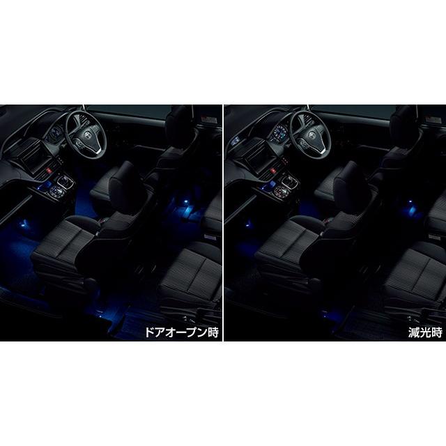 【未使用】トヨタ　80系ヴォクシー　インテリアイルミネーション トヨタ ヴォクシー 80系 後期：純正 インテリアイルミネーション