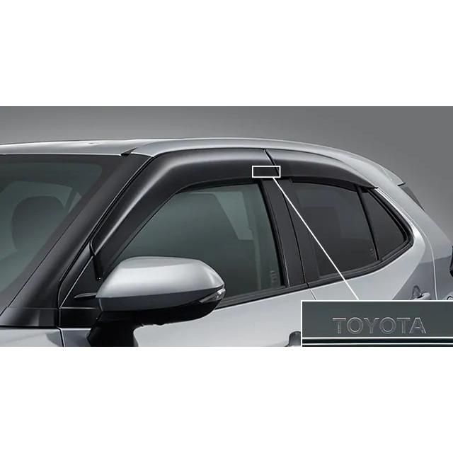 トヨタ ヤリス クロス/YARIS CROSS 10系：純正 サイドバイザー(RV