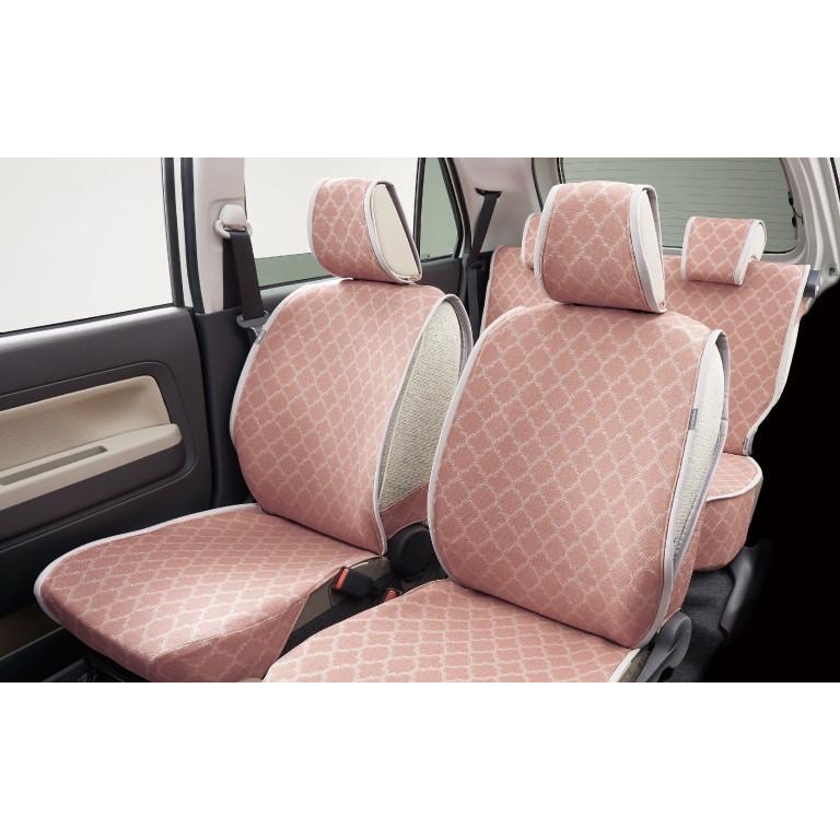 トコット LA550/560S：純正 簡単脱着&洗えるシートクロス（1台分/モロッカン柄）(廃盤 残り在庫わずか) | ダイハツ