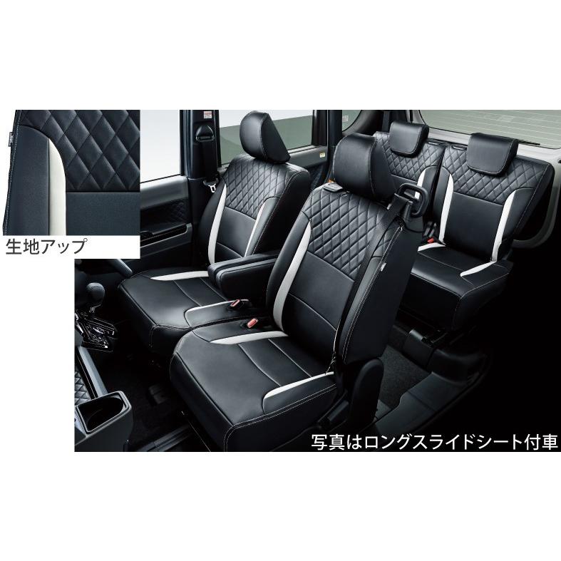 ダイハツ純正 プレミアムシートカバーLA650.660 タント TANTO LA650S LA660S 前期：純正 プレミアムシートカバー 1台分