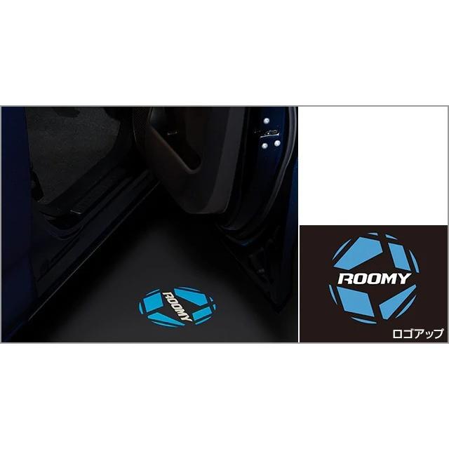 トヨタ純正オプション ルーミー プロジェクションイルミネーション ドレスアップ ルーミー ルーミー/ROOMY M900A/M910A 後期：純正 プロジェクション