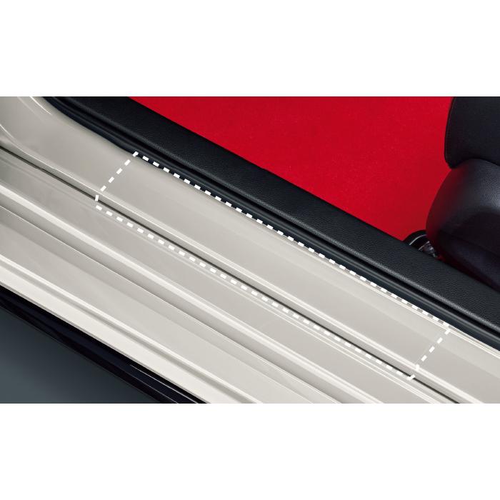 シビック タイプR CIVIC TYPE-R FL5：純正 サイドシルプロテクションフィルム　クリア フロント用左右セット | ホンダ