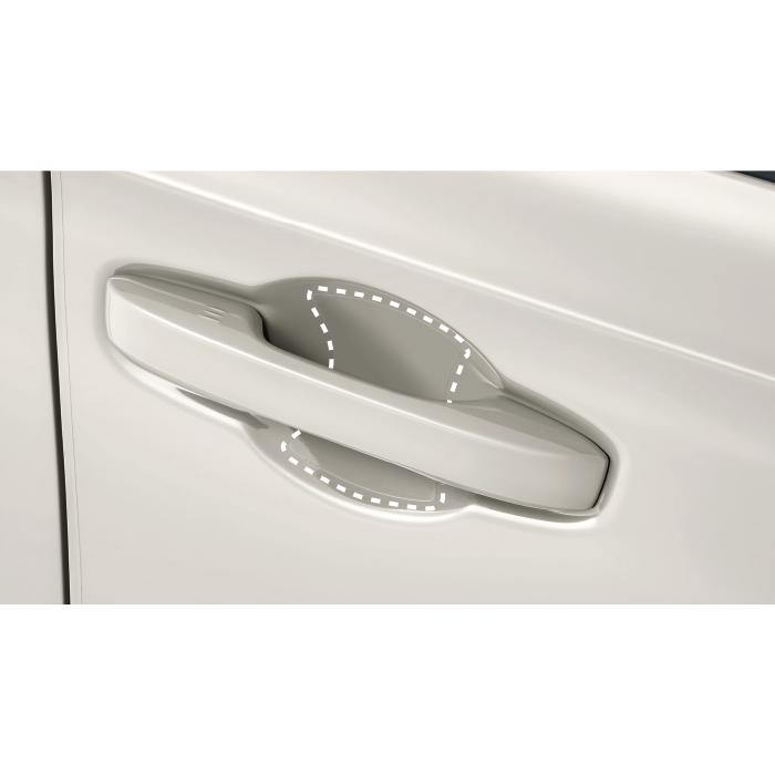 シビック タイプR CIVIC TYPE-R FL5：純正 プロテクションフィルムセット　クリア ドアエッジ部＋ドアハンドル部 フロント・リア用セット | ホンダ | 01