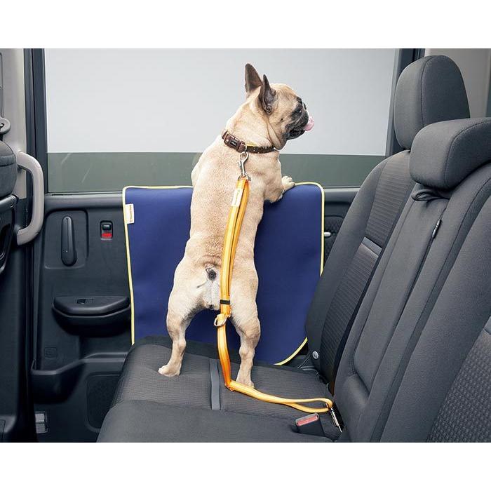 ヴェゼル RV系：純正 ペットドアライニングカバー（表面撥水加工／リアドア用左右2枚セット）(ブルー/グレー選択) | ヴェゼル