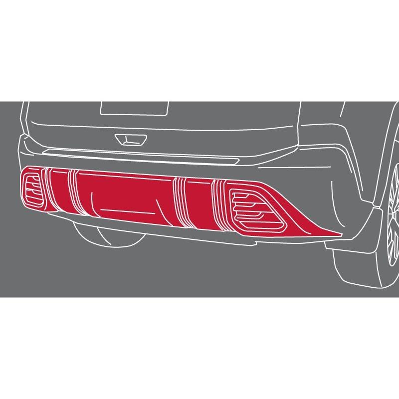 エクストレイル X-TRAIL T33 ：純正 リヤアンダーカバー(リフレッシュリフレクター左右 クリップ付) | エクストレイル | 01