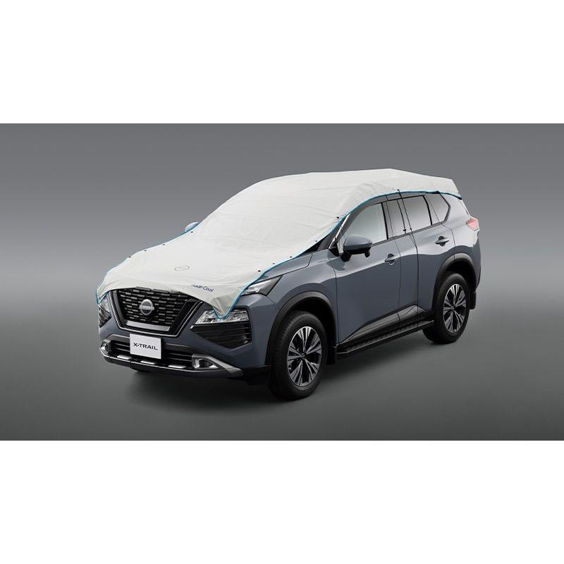 エクストレイル X-TRAIL T33 ：純正 ハーフボディカバー Radi-Cool(ラディクール)Mサイズ | エクストレイル