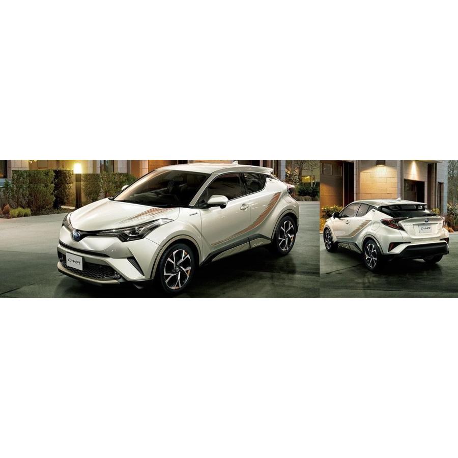 C-HR ZYX10 NGX50 前期：純正 サイドガーニッシュ（ウォームシルバー