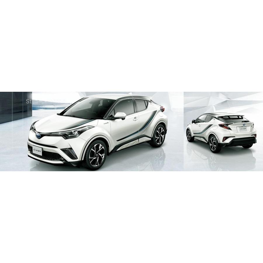 C-HR ZYX10 NGX50 前期：純正 フェンダーアーチモール（全カラー塗装済