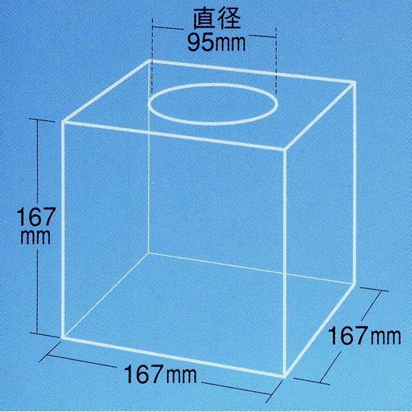 抽選箱　ポリ　16.7cm角　透明｜epkyoto｜03