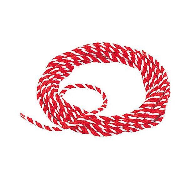 紅白ロープ　6mm　300m巻